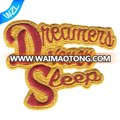 Custom Chenille Embroidery Patches No Minimum