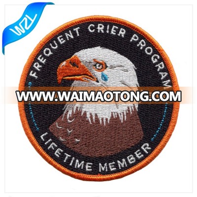 Custom Eagle Merrowed Patches