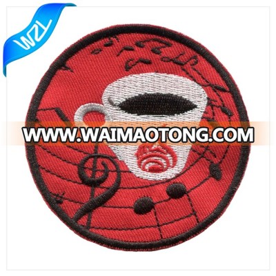 Coffee Custom Embroidery Patches No Minimum