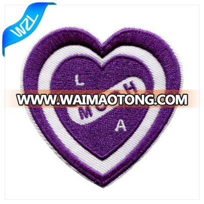 3D Heart Clothing Shoes Embroidered Patches