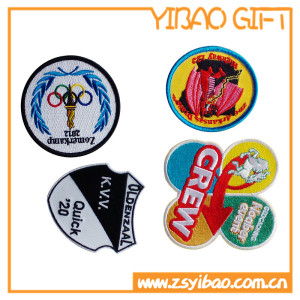 Custom Logo Embroidery Woven Patch for School Uniform (YB-pH-05)